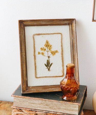 押し花アートパネル