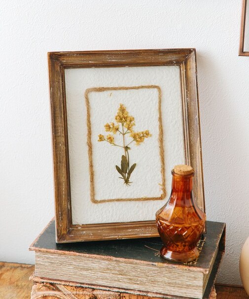 押し花アートパネル