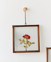 アイアンフレーム押し花アートパネル