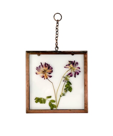 アイアンフレーム押し花アートパネル