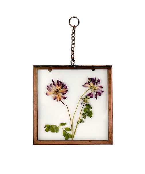 アイアンフレーム押し花アートパネル
