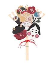 《WEB先行販売》熊手の飾り／節分