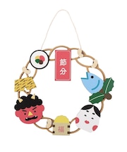 《WEB先行販売》しめ縄の飾り／節分