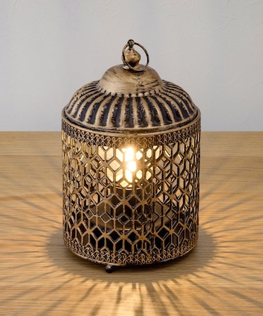 《WEB限定商品》アンティーク透かしLEDランタン
