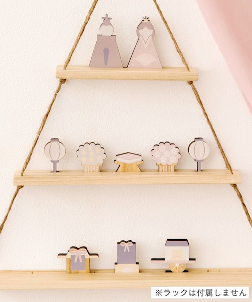 雛人形オブジェセット／ひなまつり