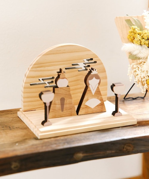 木製雛人形／ひなまつり｜サリュの通販｜&mall（アンドモール）三井