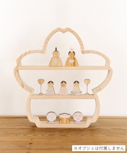 桜ディスプレイラック／ひなまつり