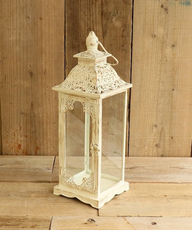《WEB限定再入荷》ホワイトランタンオブジェ