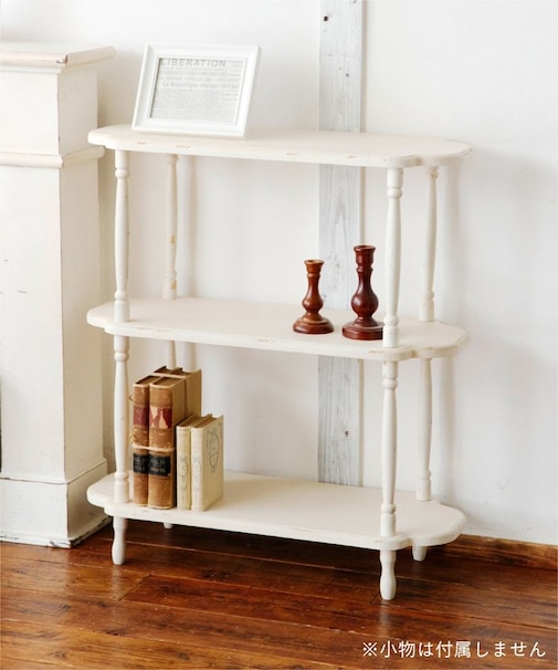 《WEB限定商品》ワイドシェルフ3段／choupinet