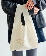 ガーデン刺繍マルシェバッグ