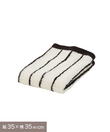 ストライプハンドタオル35×35cm／Colorful Sink Days