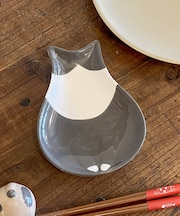 猫のお座り小皿/猫の食卓