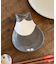 猫のお座り小皿／猫の食卓