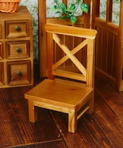 《1/6サイズ》 インテリアカントリーチェアミニ／petit monde