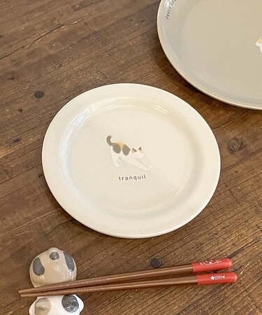 猫のケーキプレート：16cm／猫の食卓