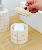 チェックコットンケース/Colorful Sink Days