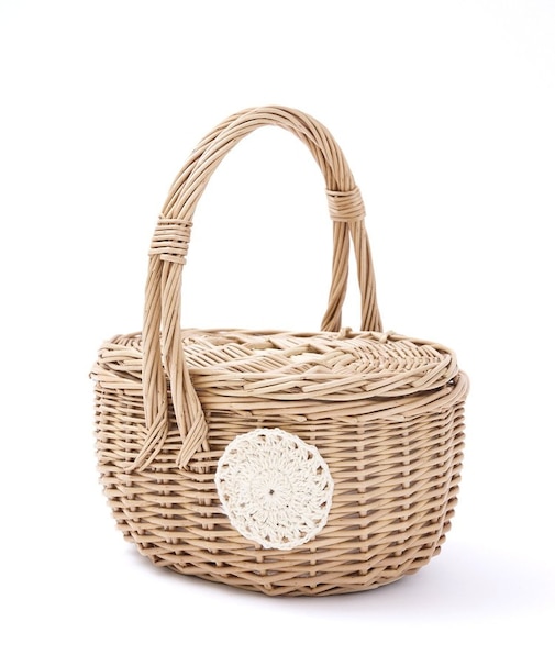 《WEB限定再入荷》蓋付きバスケットミニ