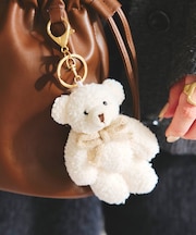 リボンくまチャーム