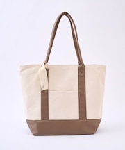 S.Blanc Bag_070（フェイクレザーミックスS.Blancトートバッグ