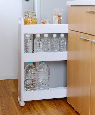 《WEB限定カラー》スリム3段ワゴン