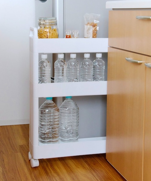 《WEB限定カラー》スリム3段ワゴン