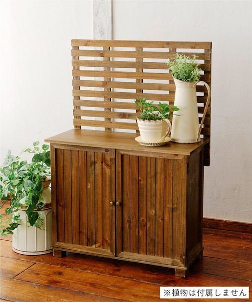 《WEB限定商品》ガーデンキャビネット／Natural Country Gard