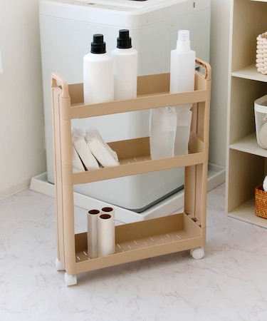 スリム3段ワゴン