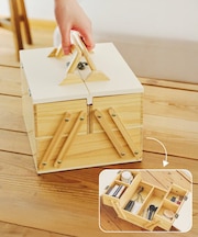 トランク型コスメ収納ボックス/Bloom Make Store