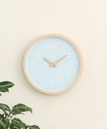 ウッドハンドウォールクロック