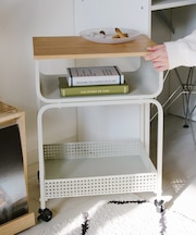 《WEB限定商品》キャスター付き2段ラック／OneSpoonColor