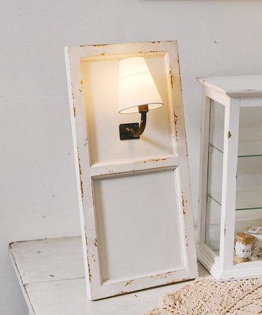 シェードランプ付きドアオブジェ／choupinet