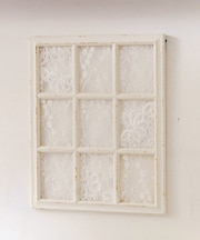 レース窓枠オブジェ／choupinet