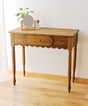 《WEB限定商品》スカラップコンソールテーブル