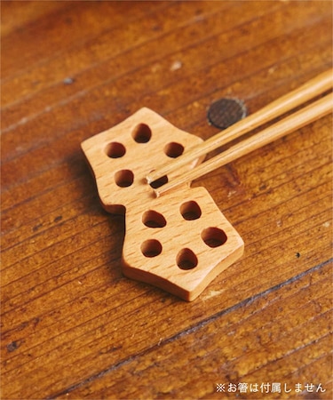 オクラの箸置き／おばんざい