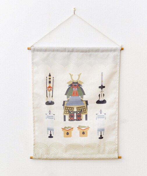 《WEB限定商品》兜飾りタペストリー／こどもの日