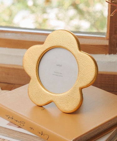 レトロフラワーフォトフレーム