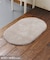 fluffyオーバルマット：50×80cm