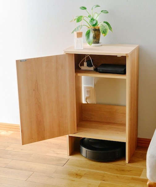 《WEB限定商品》お掃除ロボット収納キャビネット