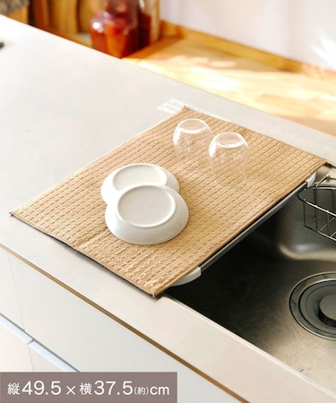 ワッフル水切りマット