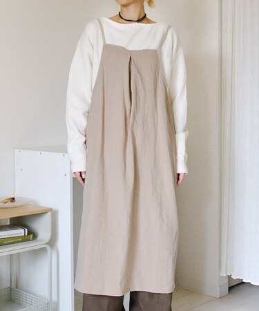 フロントタックワンピースエプロン