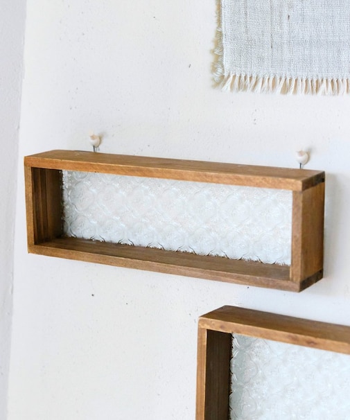 《WEB限定商品》フローラガラスブロックレクタングル