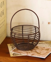 ワイヤーミニバスケット/キルトカントリー