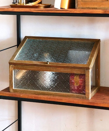 《WEB限定商品》フローラガラスワイドキャビネット