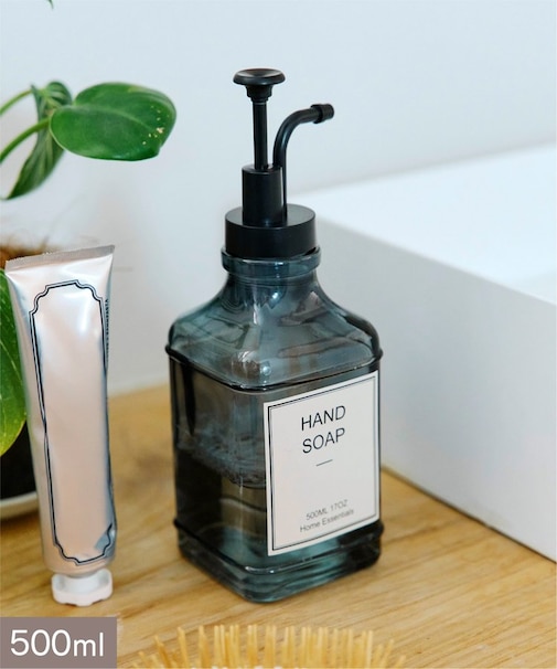 ハンドソープボトルスクエア：500ml