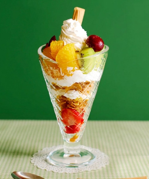 パフェグラスコーン／純喫茶