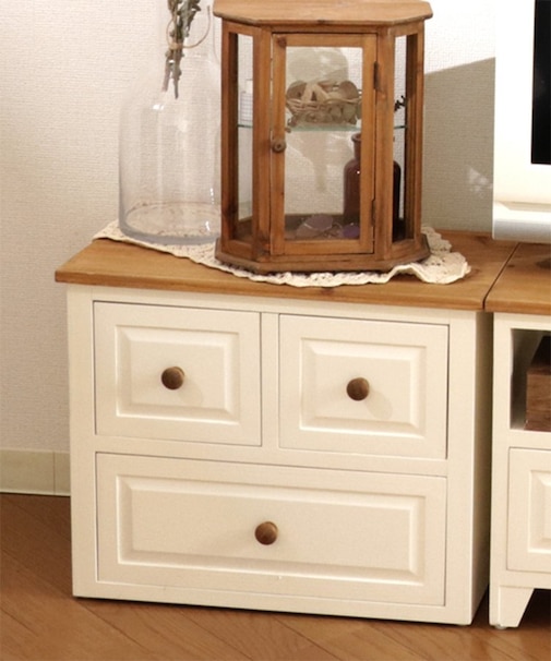 《WEB限定再入荷》オールドウッド2段チェスト