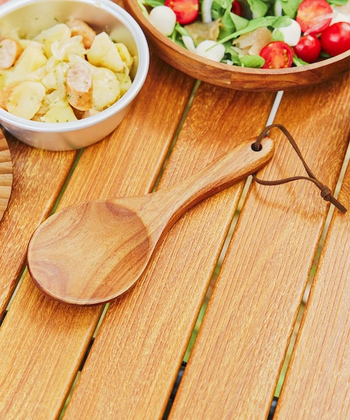 アカシアサービングスプーン／アウトドア