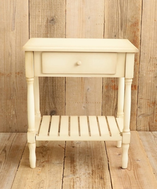 《WEB限定再入荷》ホワイト引き出し付きシェルフ