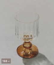 ストライプスタンド付きグラス：160ml／GLASS ARTWARE