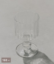 ストライプスタンド付きグラス:160ml/GLASS ARTWARE